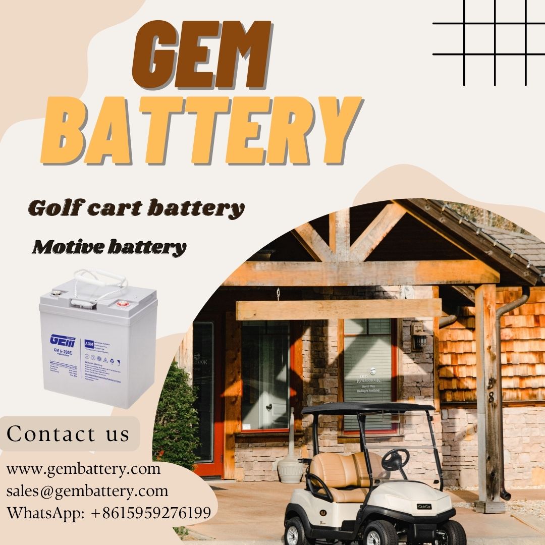 batteria del carrello da golf