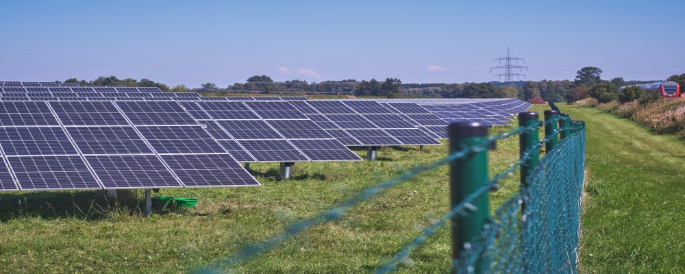 Batteria centrale fotovoltaica