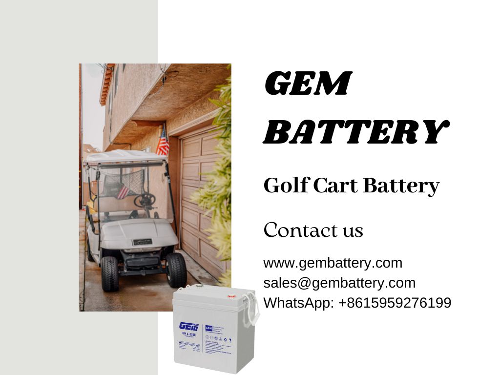Batteria elettrica per carrello da golf da 6 V