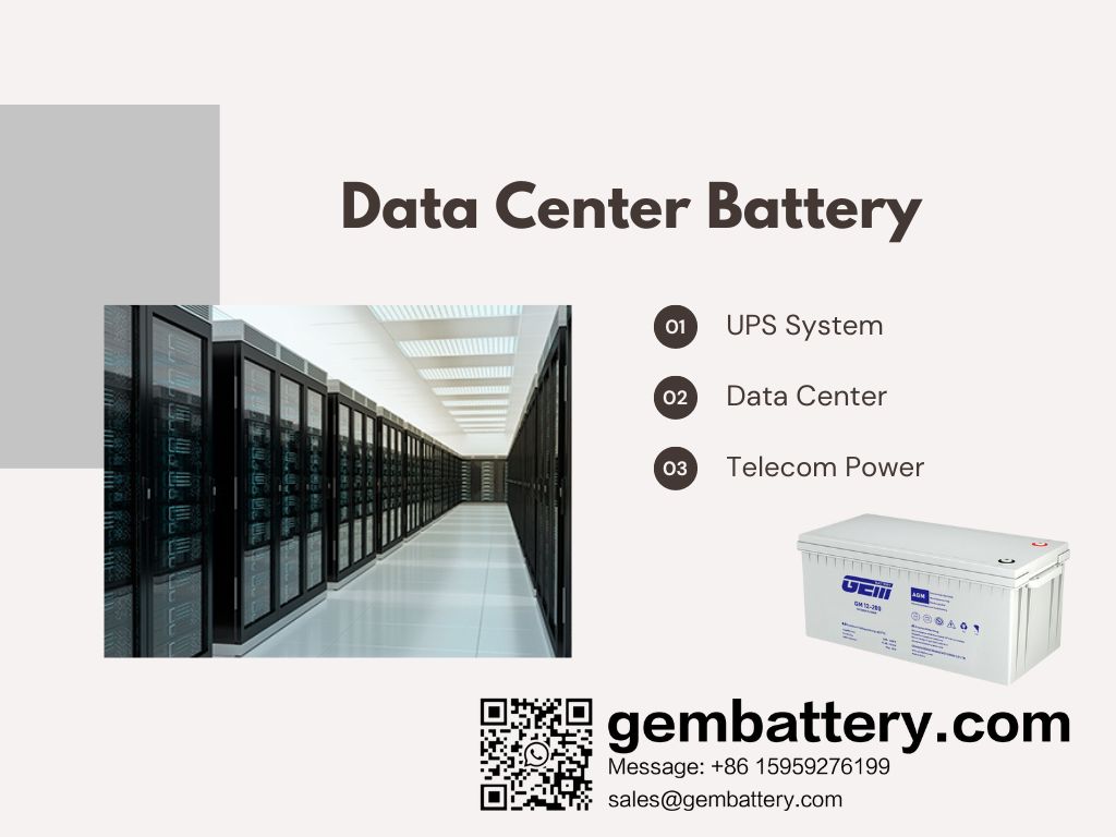 produttore di batterie per data center