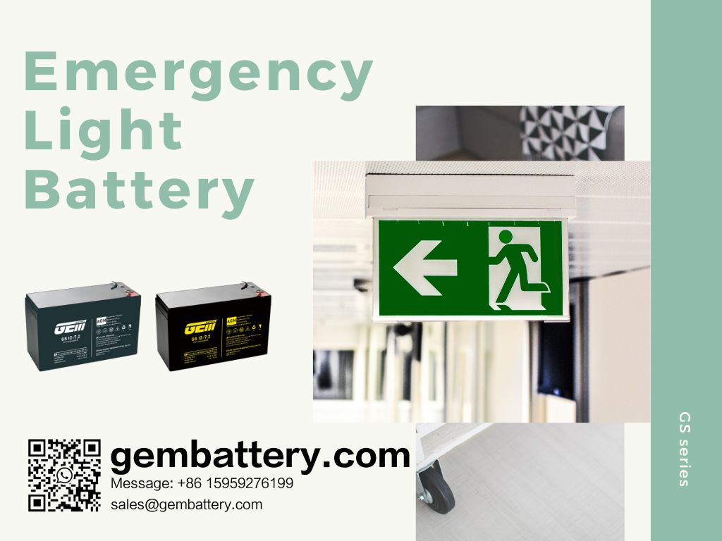 batteria luce di emergenza