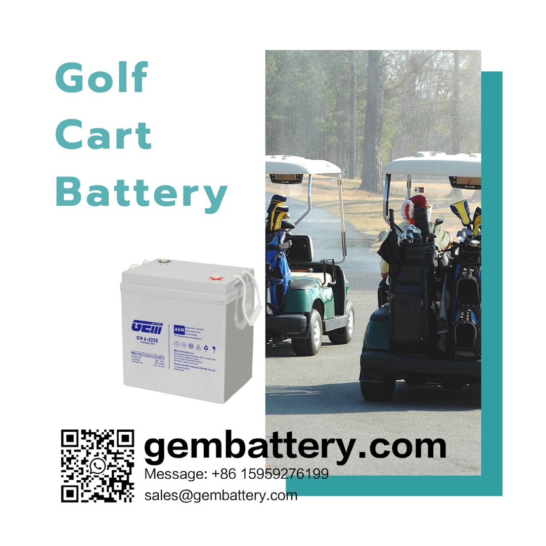 batteria del carrello da golf