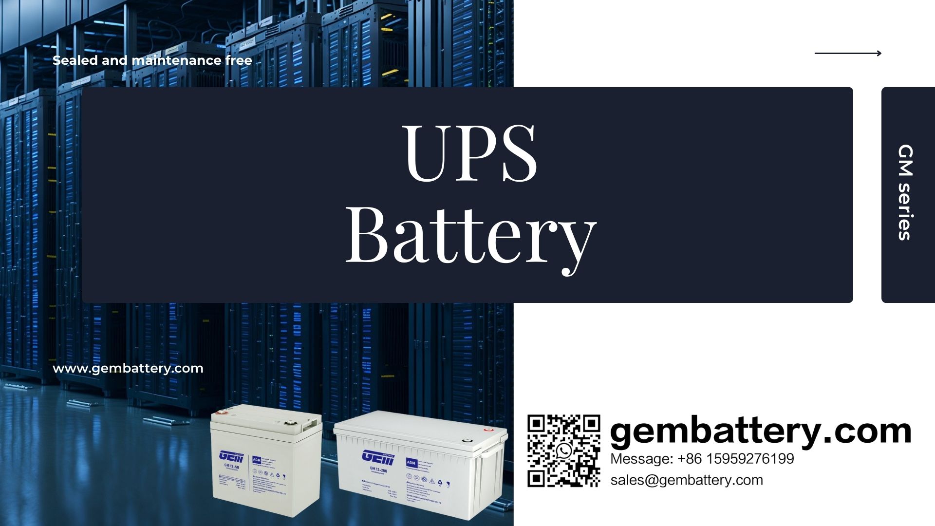 Produttore di batterie UPS