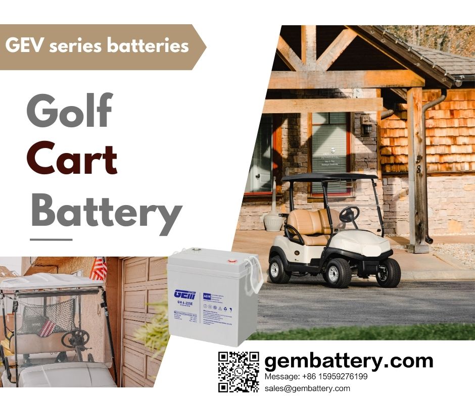 batterie per carrelli da golf