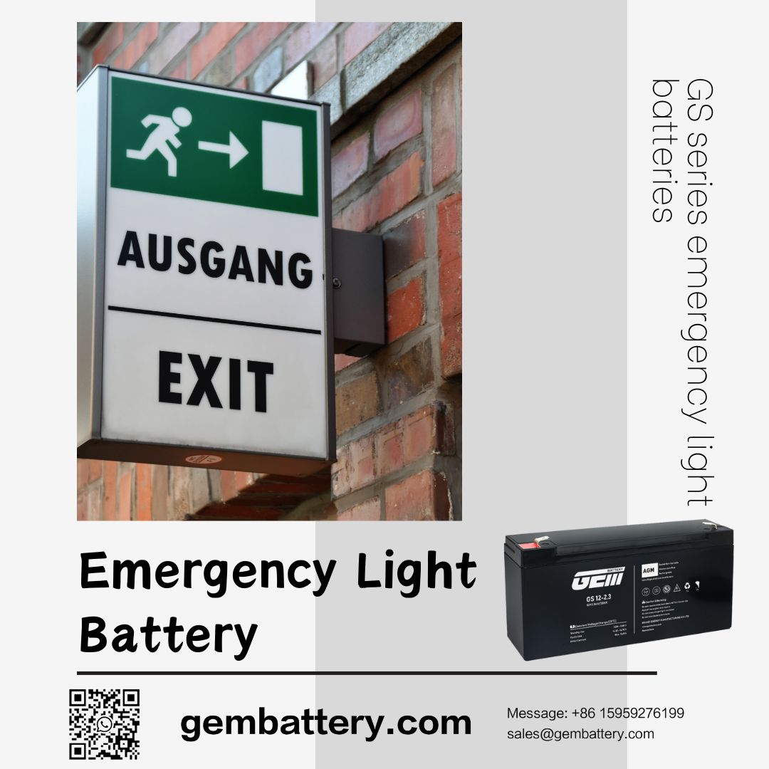 batterie per luci di emergenza
