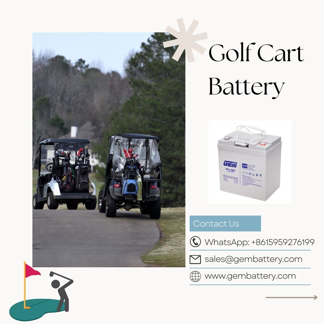 batterie per carrelli da golf