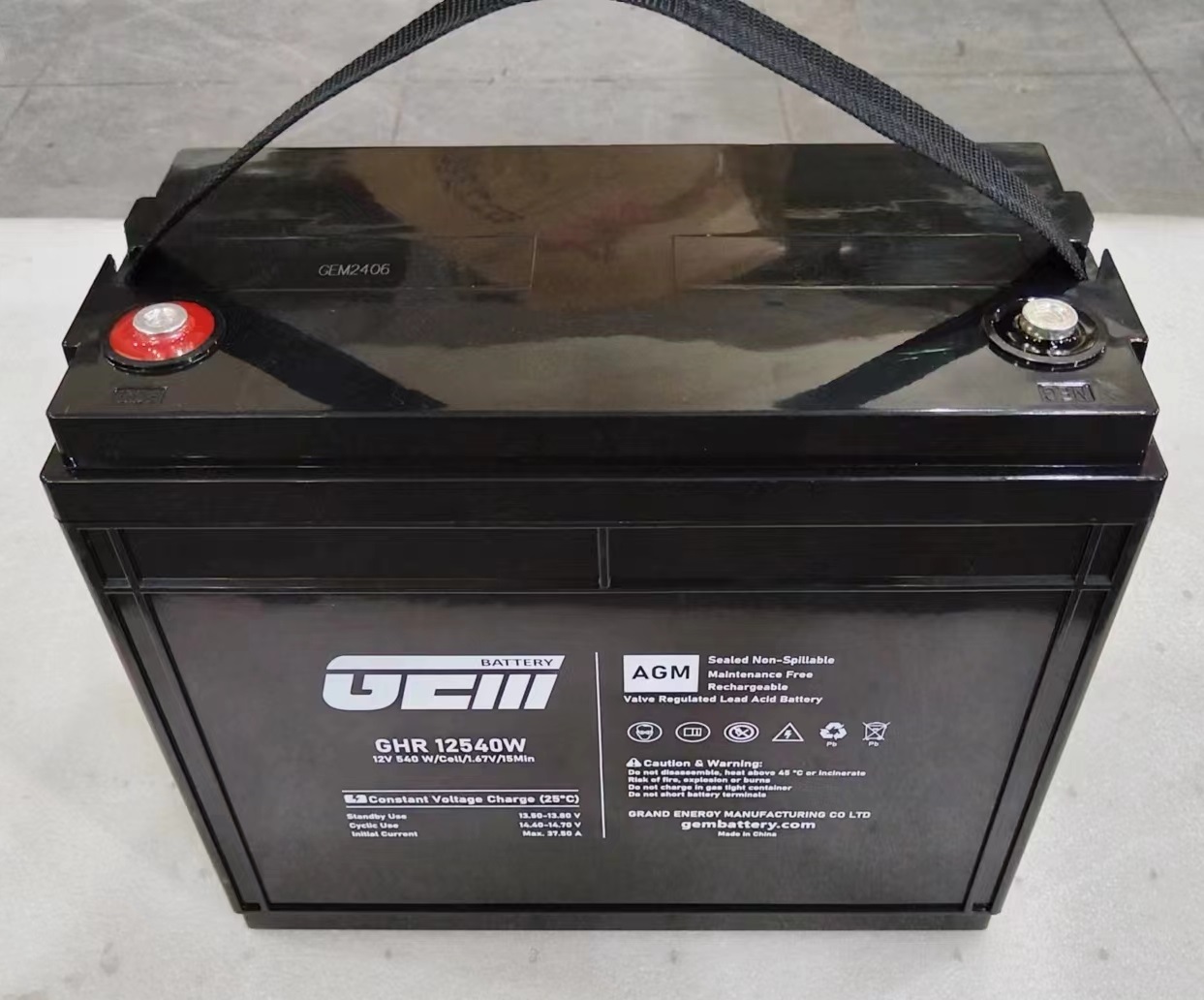 Batterie da 12 V a scarica rapida