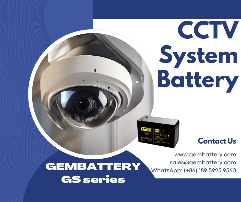 CCTV system battery