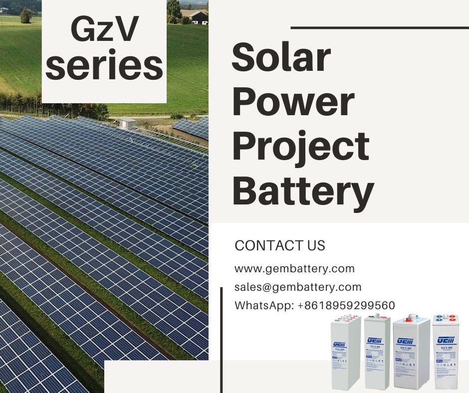 solar power project battery
