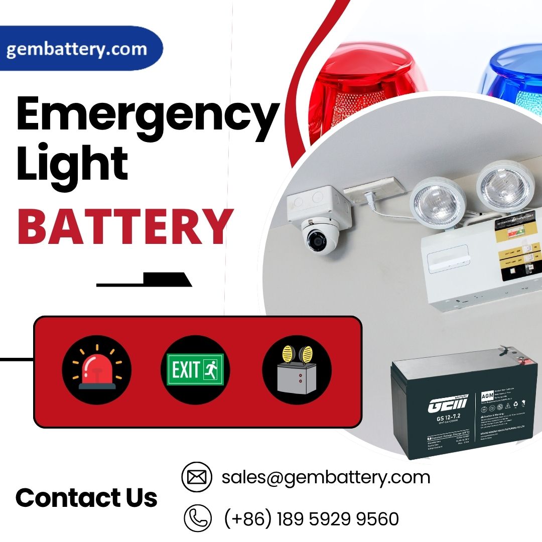 emergency light battery emergency light battery