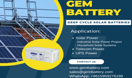 Applicazione delle batterie della serie GM ︱Batteria GEM
