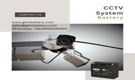Batterie CCTV serie GEMBATTERY GS: una scelta intelligente per la sicurezza domestica e commerciale
