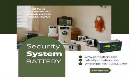 Batterie per sistemi di sicurezza domestica serie GS: proteggi la tua casa e proteggi la tua sicurezza