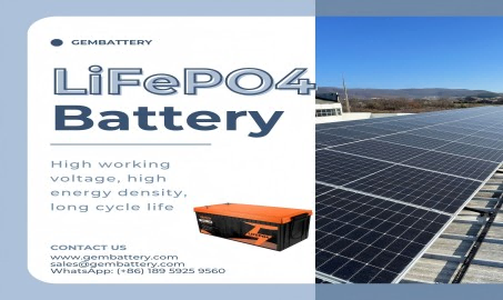 Batteria Lifepo4 GEMBATTERY: apre un nuovo regno energetico