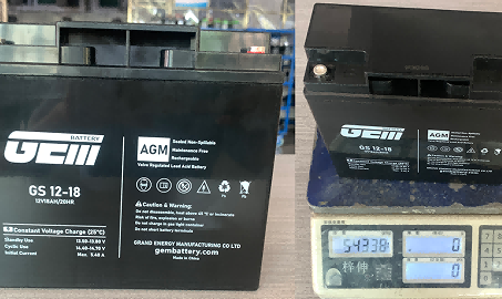 Esportazione delle batterie UPS 12V5Ah, 12V7Ah, 12V18AH, 12V200Ah e della batteria elettrica 6V5Ah