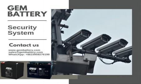 Sistema di sicurezza con CCTV e batterie