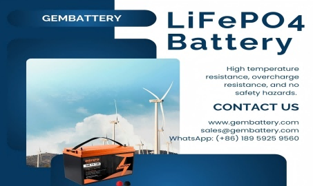 Nessuna paura delle alte temperature, durata della batteria super lunga La batteria GEMBATTERY Lifepo4 apre una nuova esperienza di utilizzo dell'elettricità