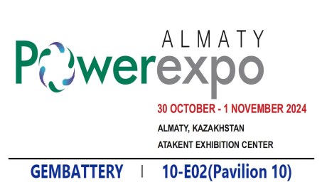GEMATTERIA | Mostra sullo stoccaggio dell'energia delle batterie del Kazakistan 2024 10-E02 (padiglione 10)