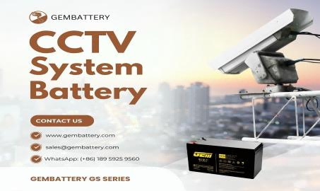 Batterie al piombo-acido per CCTV serie GS GEMBATTERY, la pietra angolare del monitoraggio della sicurezza