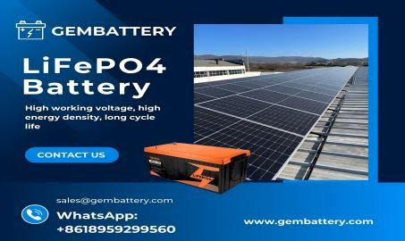 Batteria GEMBATTERY LiFePO4: salto tecnologico, un nuovo capitolo nello stoccaggio di energia verde