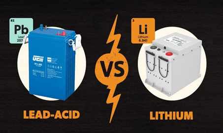 confronto tra batterie al piombo e batterie agli ioni di litio
