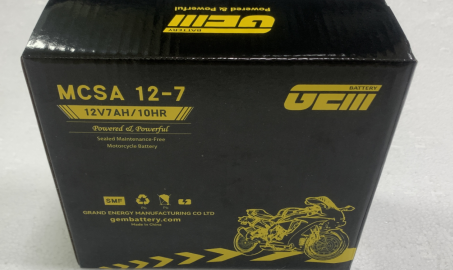 Batterie per moto MCSA12-6YTZV e MCSA12-7