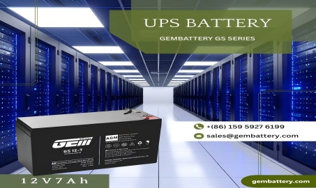 GEMBATTERY GS SERIES BATTERY：Reliable AGM Power for UPS Systems – Stable Backup, Anytime You Need It