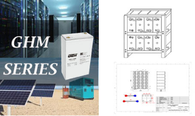 Le batterie della serie GHM sono la soluzione modulare ideale per l'accumulo di energia elevata